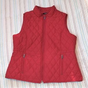 Relativity Red Quilted Vest